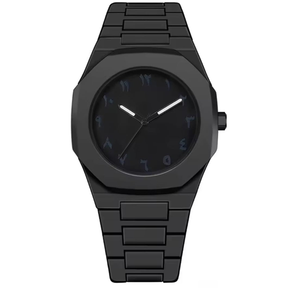Black Arabic Watch