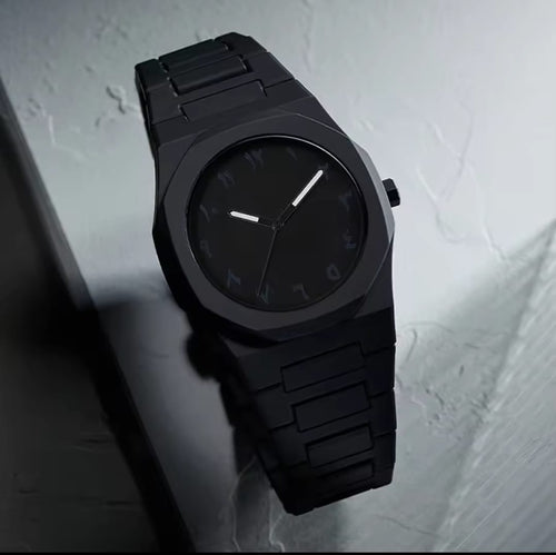 Black Arabic Watch